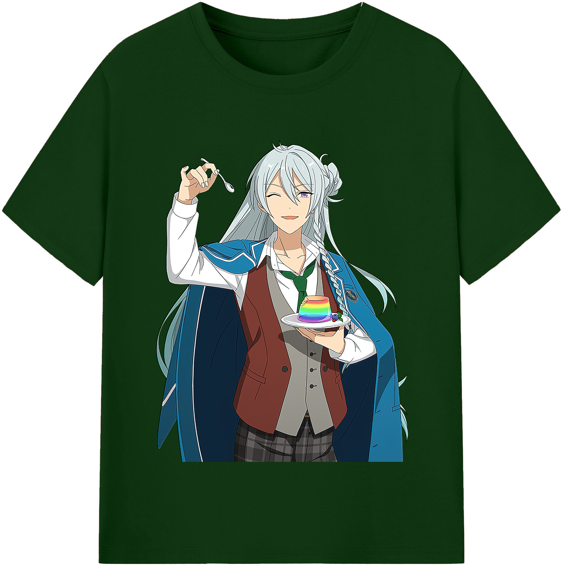 （画像用） あんさんぶるスターズ! Ensemble Stars 綿100％半袖Tシャツ（フロントプリント）